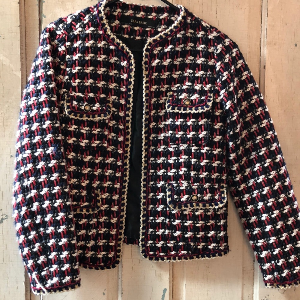 Zara tweed jacket